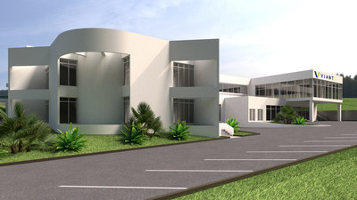 One of two new manufacturing buildings underway at Viant Costa Rica