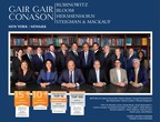 12 New York Personal Injury Lawyers from Gair, Gair, Conason, Rubinowitz, Bloom, Hershenhorn, Steigman &amp; Mackauf selected to the 2022 Super Lawyers and Rising Stars lists including one ranking 3rd in the Top 10 New York Metro Super Lawyers