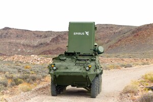 Epirus, General Dynamics Land Systems Unveil Integrated Counter-Electronics System Stryker Leonidas