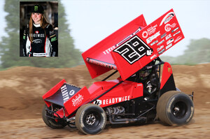 One championship in the record books, Leadbetter taking ReadyWise food sponsor to World Of Outlaws World Finals