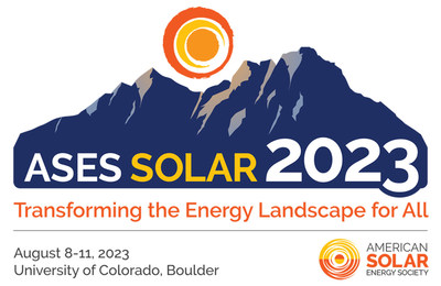 ASES is back in Boulder! Join us August 8-11, 2023, for our hybrid National Solar Conference.