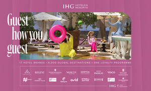 Survey commissioned by IHG Hotels &amp; Resorts reveals what consumers value when they travel