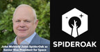 John Moberly Joins SpiderOak as Senior Vice President for Space...