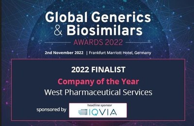 Global Generics & Biosimilars Company of the Year Finalist