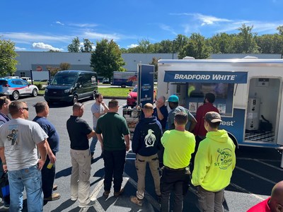 Bradford White introduces training trailers to support water-heating pros in the field