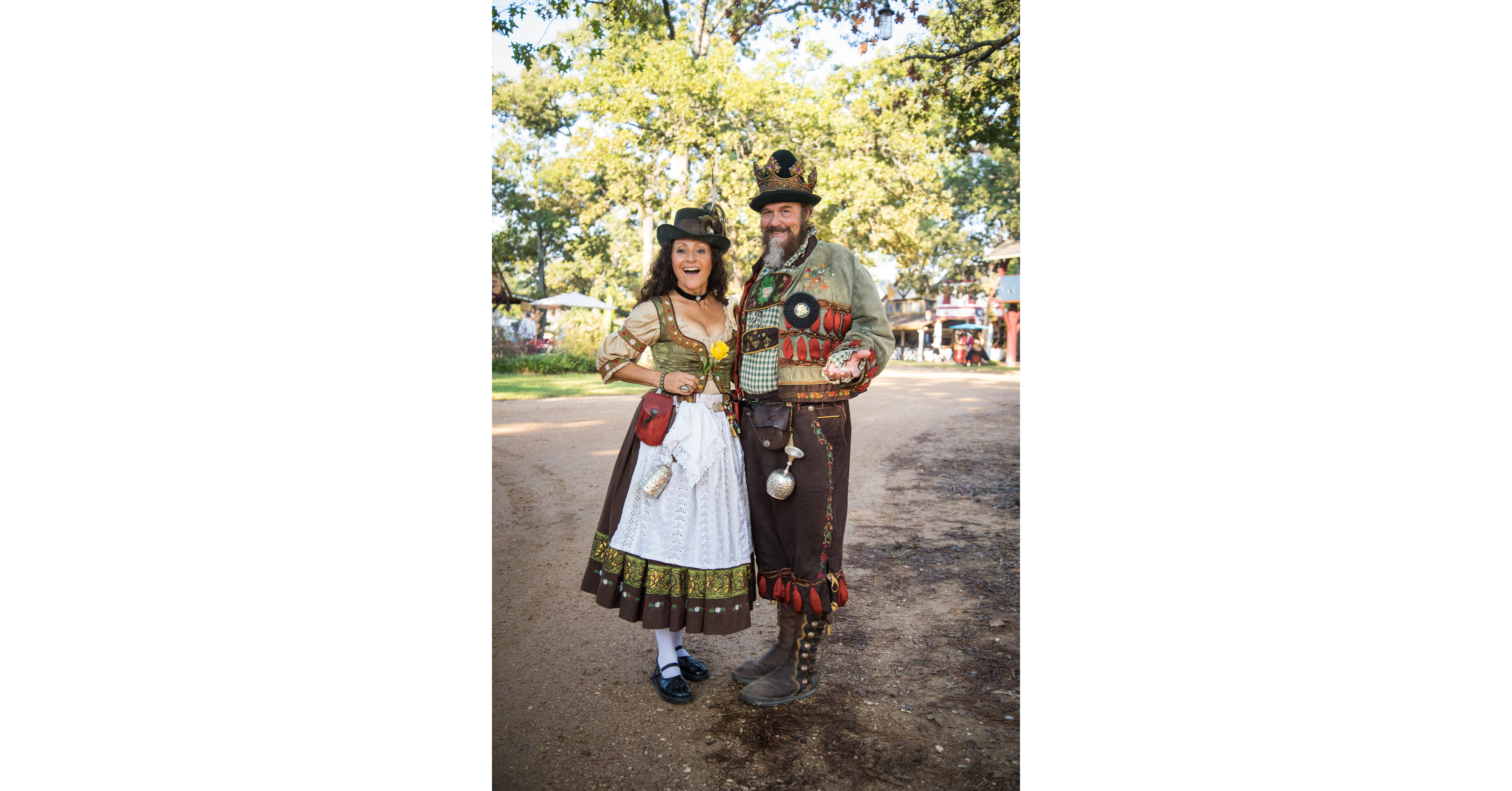 Texas Renaissance Festival Halloween Weekend! Showing off Russian