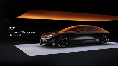 Audi Canada launches North American debut of House of Progress in Montreal, Canada (CNW Group/Audi Canada)
