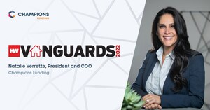 CHAMPIONS FUNDING PRESIDENT &amp; COO NATALIE VERRETTE NAMED 2022 HOUSINGWIRE VANGUARD