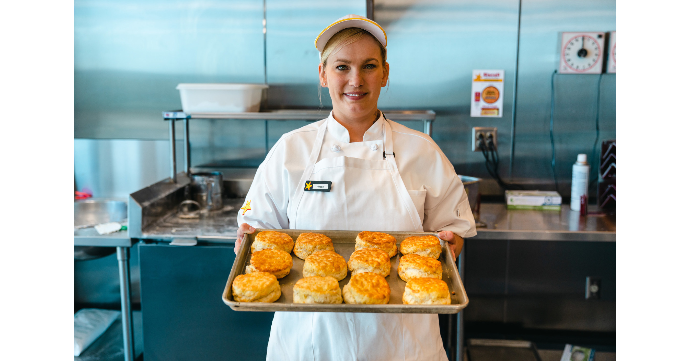 Biscuit Maker at Hardee's in Floyd, VA. Wins Top Award in Biscuit