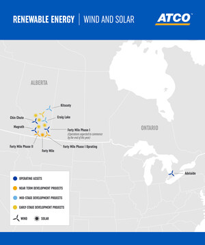 ATCO GROWS RENEWABLE ENERGY PORTFOLIO WITH MAJOR CANADIAN RENEWABLES ACQUISITION