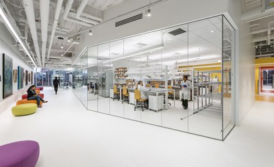 Lab space inside the new LabCentral 238 in Kendall Square