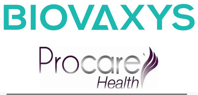 BioVaxys Technology Corp. & Procare Health Iberia, S.L. LOGO (PRNewsfoto/BioVaxys Technology Corp.)