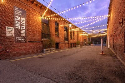 Lit Alleyway to the ORB Tenant Parking