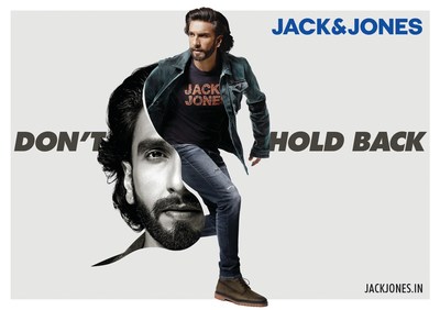 JACK&JONES and Bollywood superstar Ranveer Singh team up to break the rules of fashion with DON'T HOLD BACK 3.0!