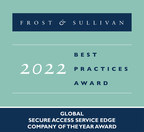 Frost &amp; Sullivan Awards Palo Alto Networks with the 2022 Global Company of the Year in the Secure Access Service Edge Industry