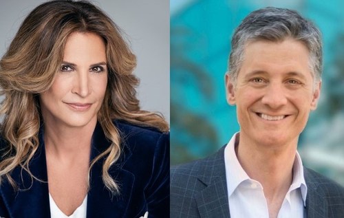 Left to Right: Sophie Ferron, President & Founder of Media Ranch and Gary Rosenson, CEO of Principal Media