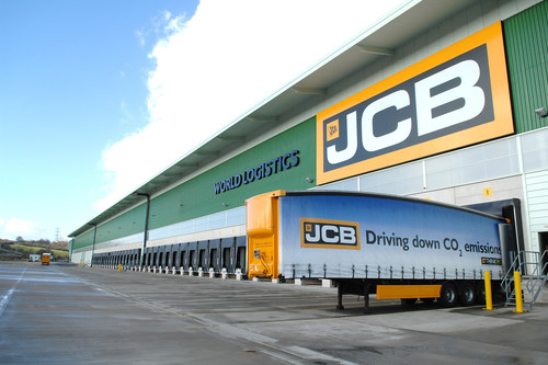 The JCB World Logistics Centre in Staffordshire