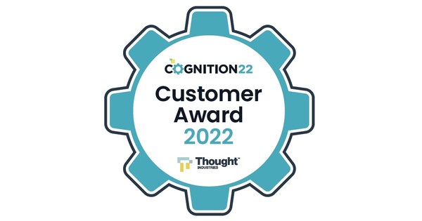 Thought Industries Recognizes COGNITION 2022 Customer Award Winners