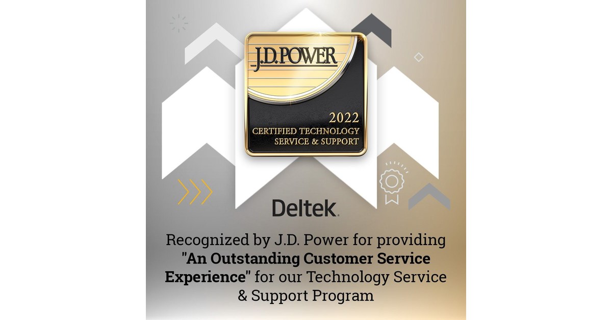 Deltek Recognized by J.D. Power for Providing an "Outstanding Customer Service Experience"