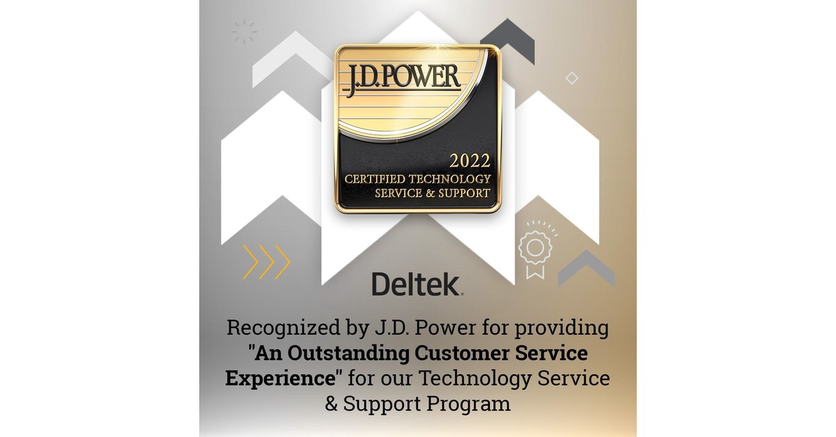 Deltek Recognized by J.D. Power for Providing an "Outstanding Customer