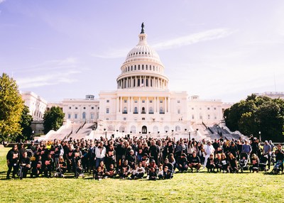 Communities around the world are gathering for A21's Walk For Freedom to bring awareness and action to the injustices of human trafficking. Pictured here: Washington, D.C.