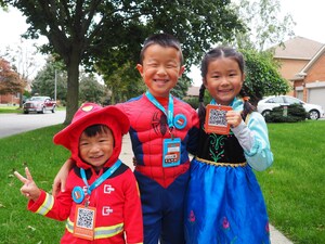 Joignez-vous à UNICEF Canada pour son Marchethon de l'Halloween et venez en aide aux enfants du monde entier