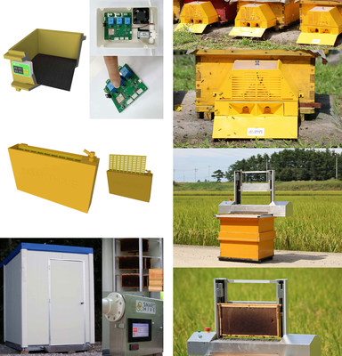 Daesung Smart Hive Product line  Smarthive Beekeeping System, Plasma Ozone storage, Hornet Trap, Hive Controller