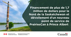 Le ministre Vandal annonce l'ouverture d'un nouveau point de service de PrairiesCan à Prince Albert et des investissements essentiels dans le Nord de la Saskatchewan