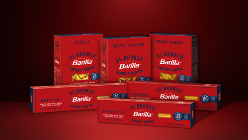 Barilla® reinventa la pasta premium con la linea Al Bronzo microincisa e trafilata al bronzo
