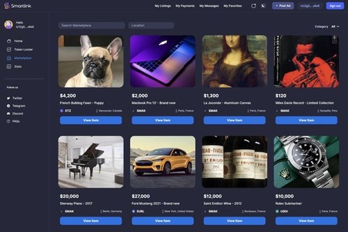 Smartlink Launches the first Real-World Web3 Marketplace Powered by Decentralized Escrow for 300M+ crypto users (CNW Group/Smartlink)