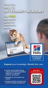 Launching first in the US and Canada and then expanding globally, Hill's Veterinary Academy now houses all of HIll's professional education content on one easy-to-navigate platform