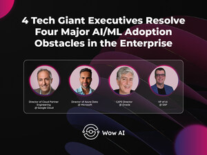 4 Tech Giant Executives Resolve Four Major AI/ML Adoption Obstacles in the Enterprise