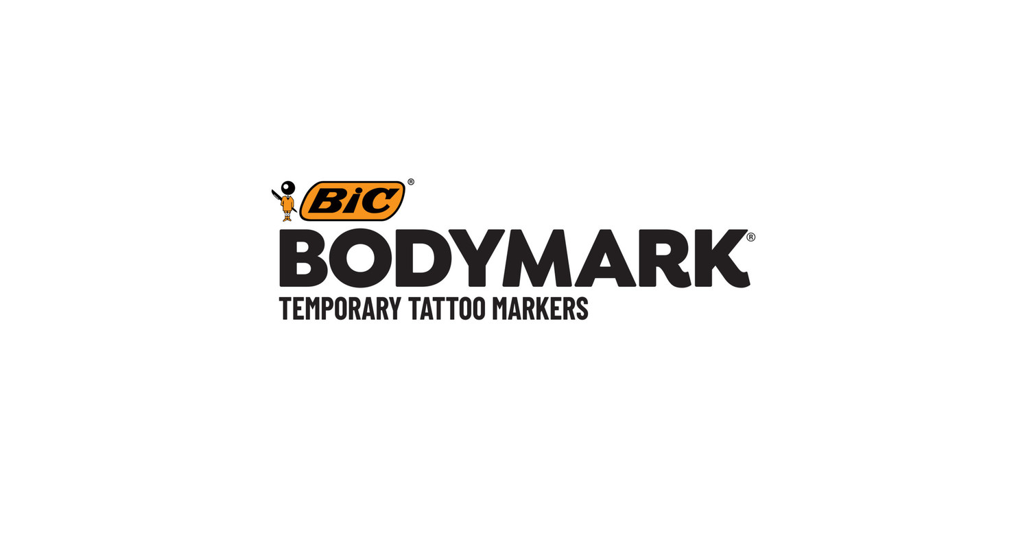 BIC BodyMark Temporary Tattoo Markers for Skin, Algeria
