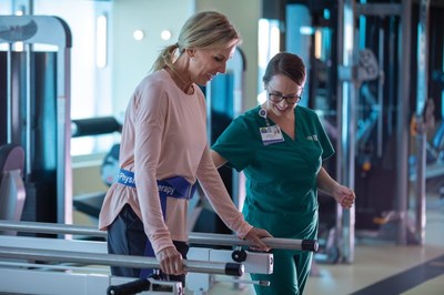 Tampa General’s inpatient rehabilitation program is ranked 10th in Florida by Newsweek for its quality of care, quality of service, quality of follow-up care, and accommodations and amenities. Photo: 2019.