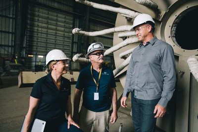 Infinium team at one of the company's electrofuels production facilities.