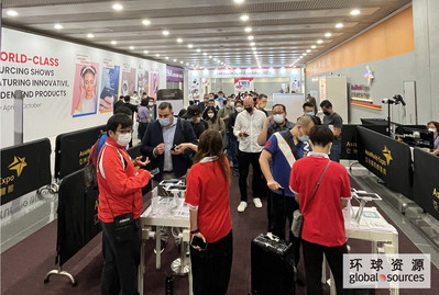 Global Sources show opened today in Hong Kong