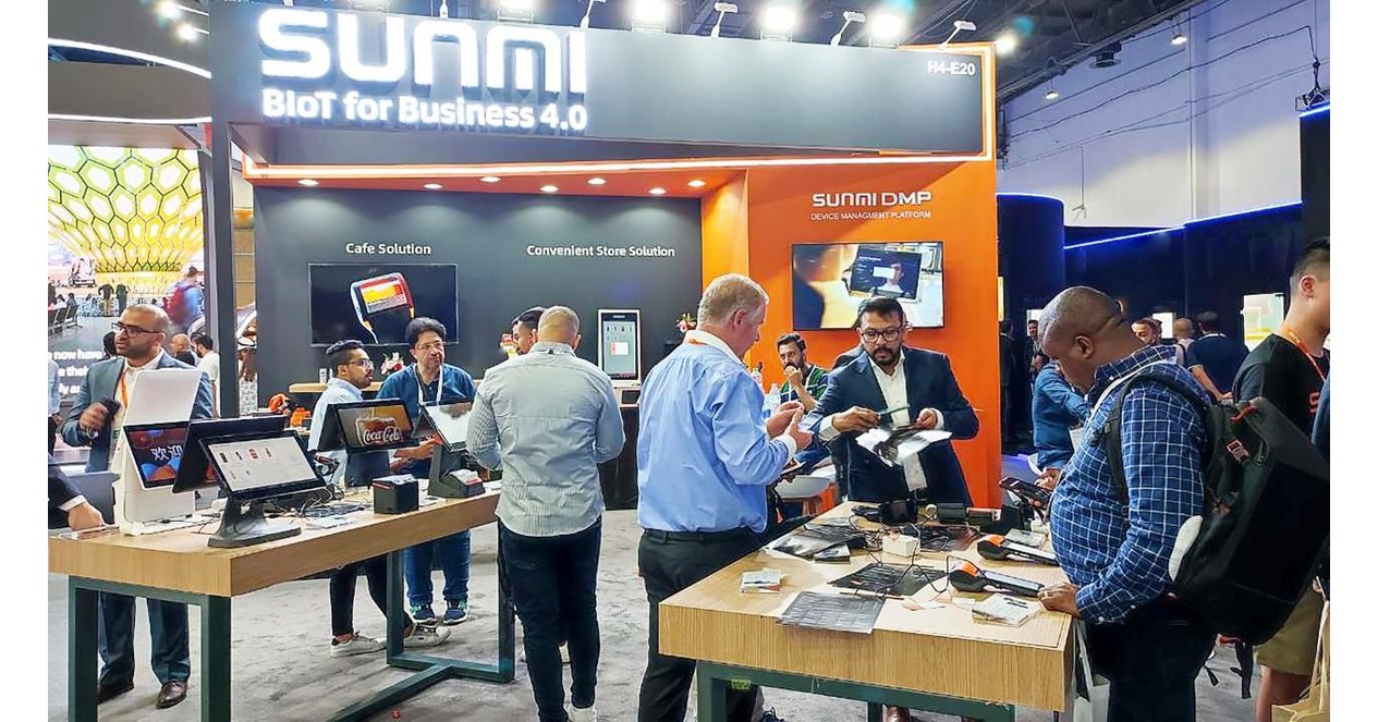 SUNMI BIoT Solutions for Business 4.0 predstaven&eacute; na veľtrhu GITEX GLOBAL 2022