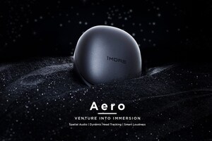 1MORE présente Aero, ses premiers écouteurs dotés de la technologie audio spatial avec suppression active du bruit