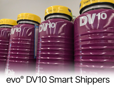 BioLife Solutions evo DV10 Smart Shippers ahora estará disponible a través de CSafe para envíos de terapia celular y génica. (PRNewsfoto/CSafe)