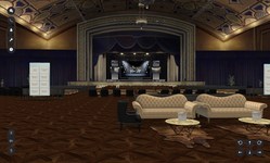 The Metaverse convention venue for BookyCon.