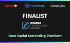 Tiger Pistol Rises to Finalist Round for Digiday Technology Awards' "Best Social Marketing Platform"