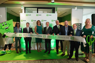 On Monday, Oct. 10, local leaders joined TD executives and colleagues for a ribbon cutting to commemorate TD's ongoing commitment to the Jacksonville region.