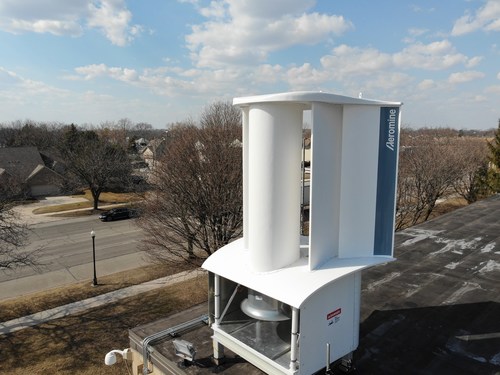 Aeromine Wind-Harvesting Unit