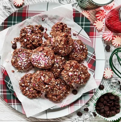 Maxine's Chocolate Peppermint Candy Cane Cookies
