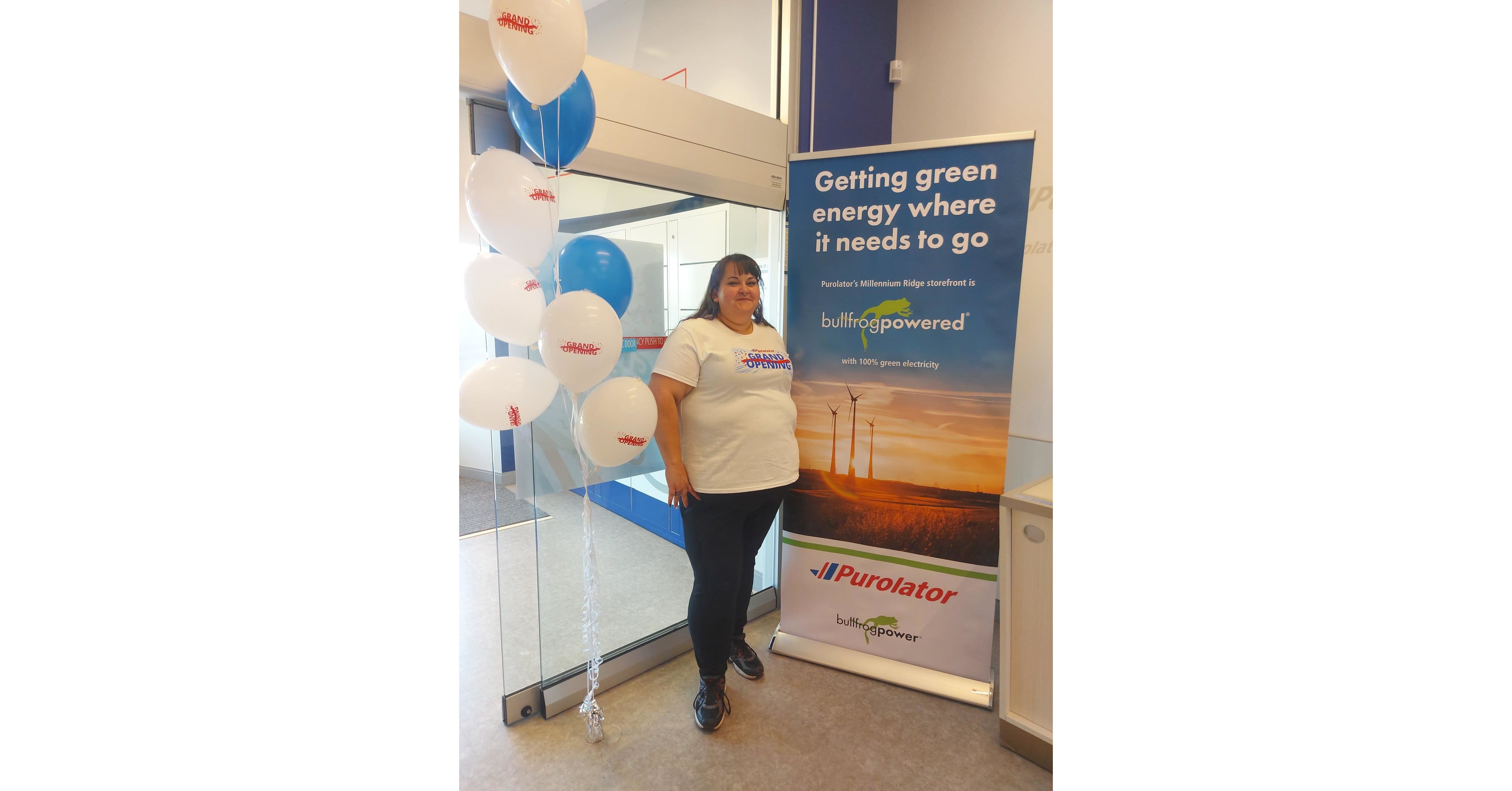 Bullfrog Power and Purolator team up to deliver green energy where it needs to go