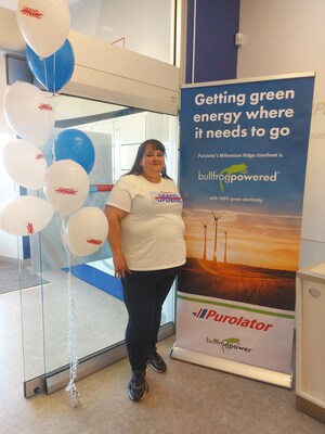 Bullfrog Power and Purolator team up to deliver green energy where it needs to go