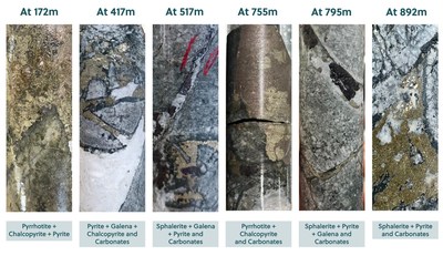 Figure 3: Images of Core from Hole APC-17 (CNW Group/Collective Mining Ltd.)