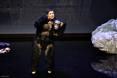 Isabella Rossellini performs in one-woman show, Darwin's Smile