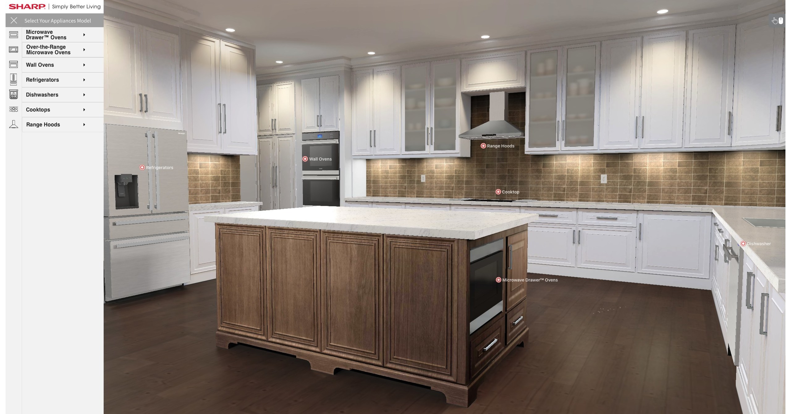 SHARP LAUNCHES VIRTUAL KITCHEN SHOWROOM FOR SIMPLY BETTER ONLINE