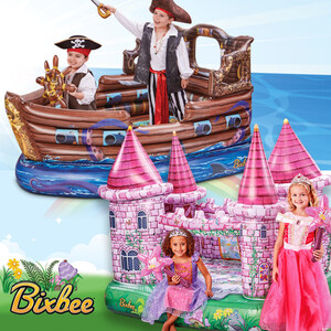 Bixbee Launches Magical Additions to Its Sleepover Collection with Multifunctional Inflatable Mattress and Playspace Sets &amp; New Sleeping Bags